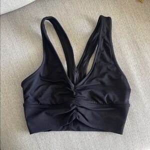 Black Women's Sports Bra
